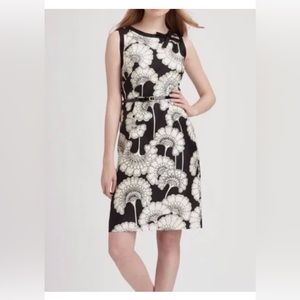 Kate Spade x Florence Broadhurst Austin Fan Floral Retro Sleeveless Shift Dress